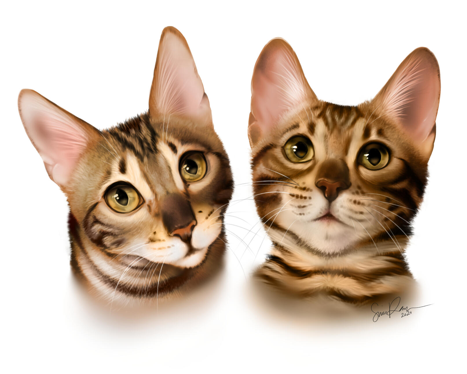 Digitales Tierporträt